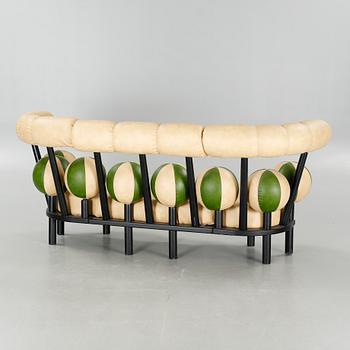 A "Globe" sofa by Peter Opsvik for Stokke Møbler, in production from approx 1985.