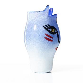 Ulrica Hydman-Vallien, a glass vase, Koda Boda.