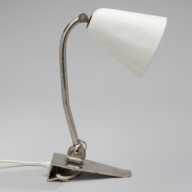 ALVAR AALTO, BORDSLAMPA. Från Pemars sanatorium. 1930-tal.