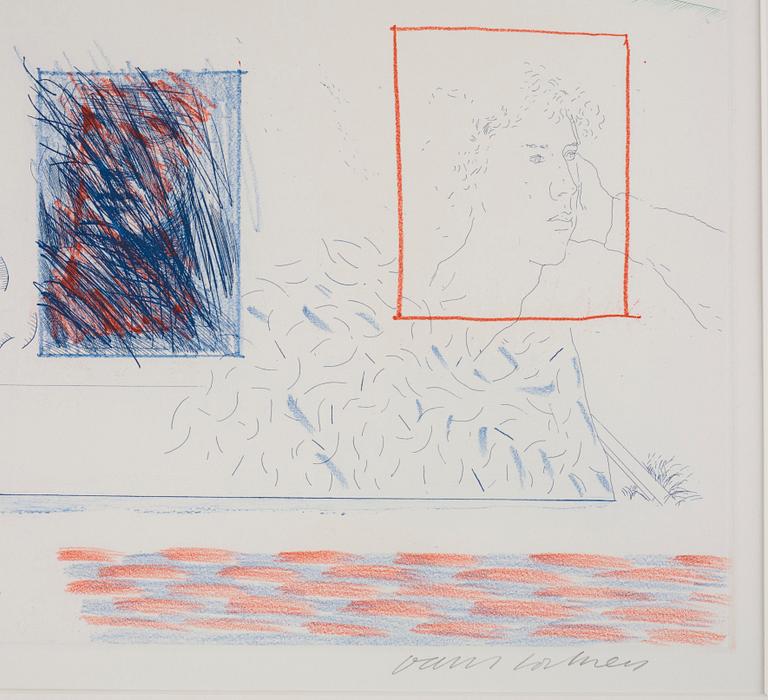 David Hockney, "Etching is the Subject", ur "The Blue Guitar".