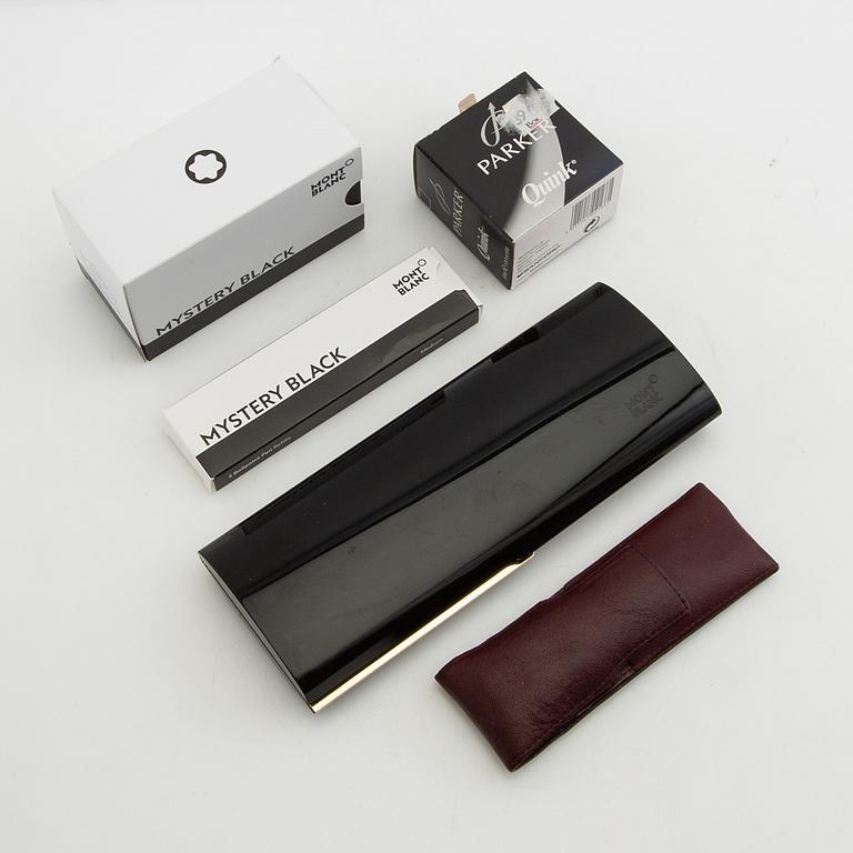 Mont Blanc fountain pen and ballpoint pen "Meisterstück".