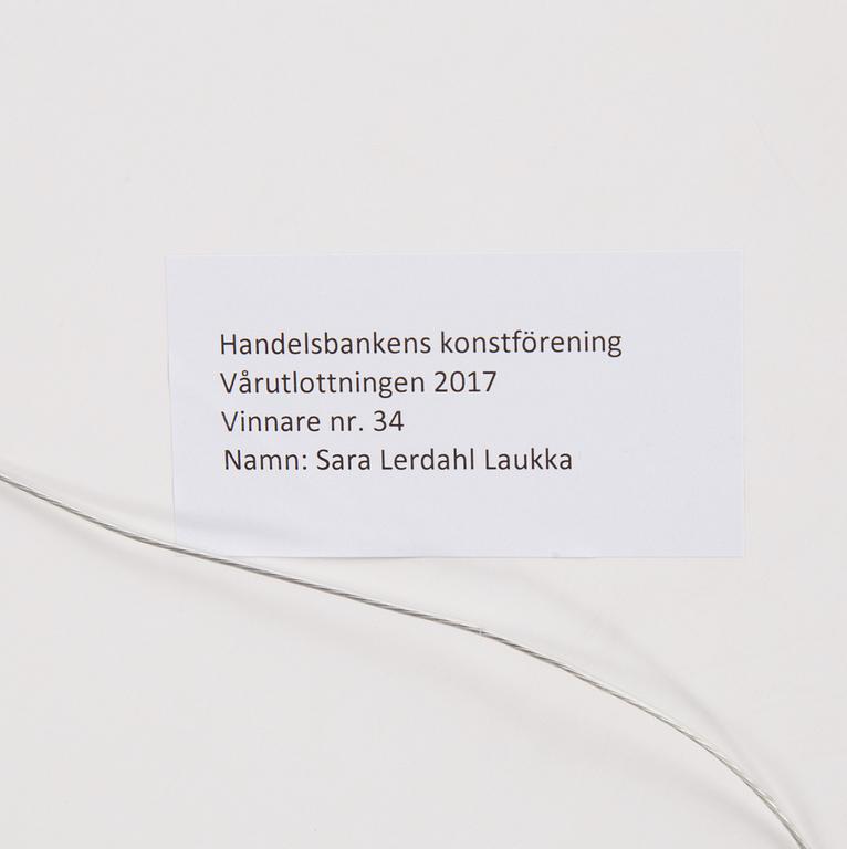 TILDA LOVELL, mixed media on paper, signed and dated 2014 on verso.