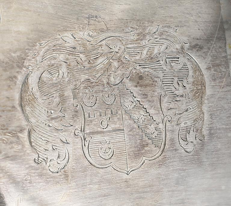 STEKHUV, nysilver, omkr år 1900.