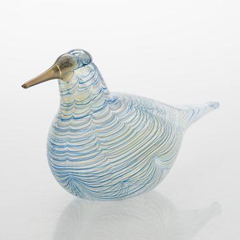 Oiva Toikka, årsfågel "Cloud tern", signerad O. Toikka Nuutajärvi 2007.