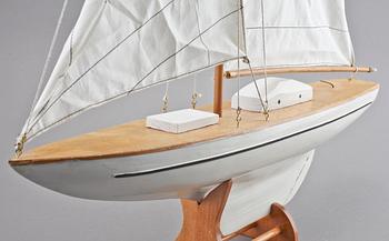 BÅTMODELL, 1900-talets andra hälft.