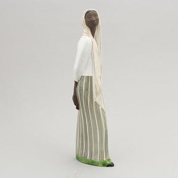 Mari Simmulson, a stoneware figurine, Upsala Ekeby.