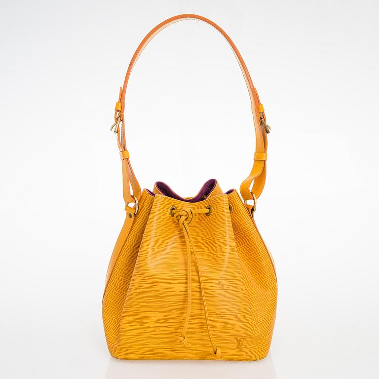 Louis Vuitton, a 'Epi Petit Noé' bag.