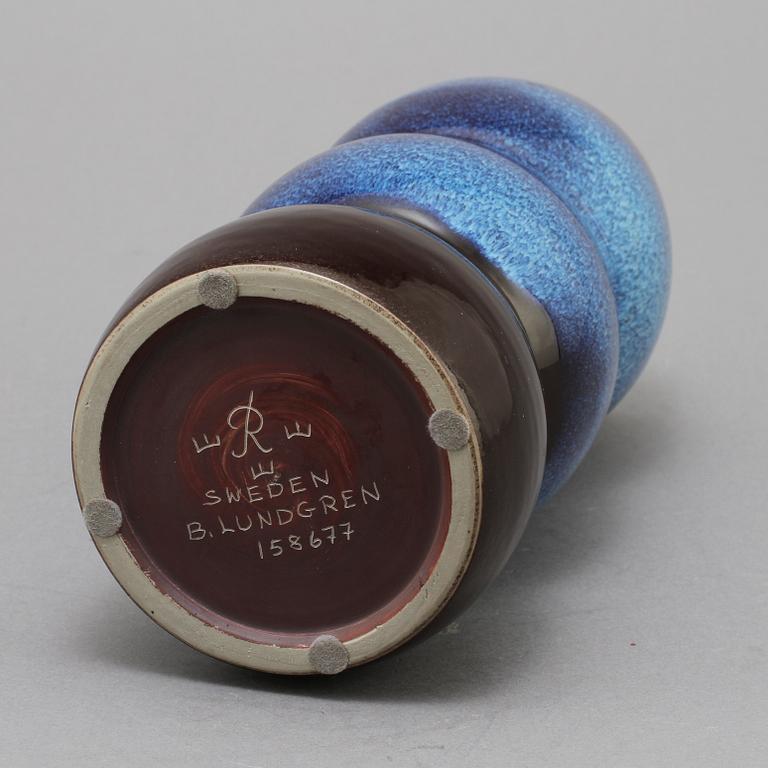 VAS, stengods, Bertil Lundgren, Rörstrand, 1970-tal.