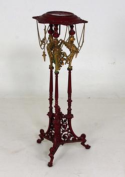 PIEDESTAL, gjutjärn, omkr 1900.