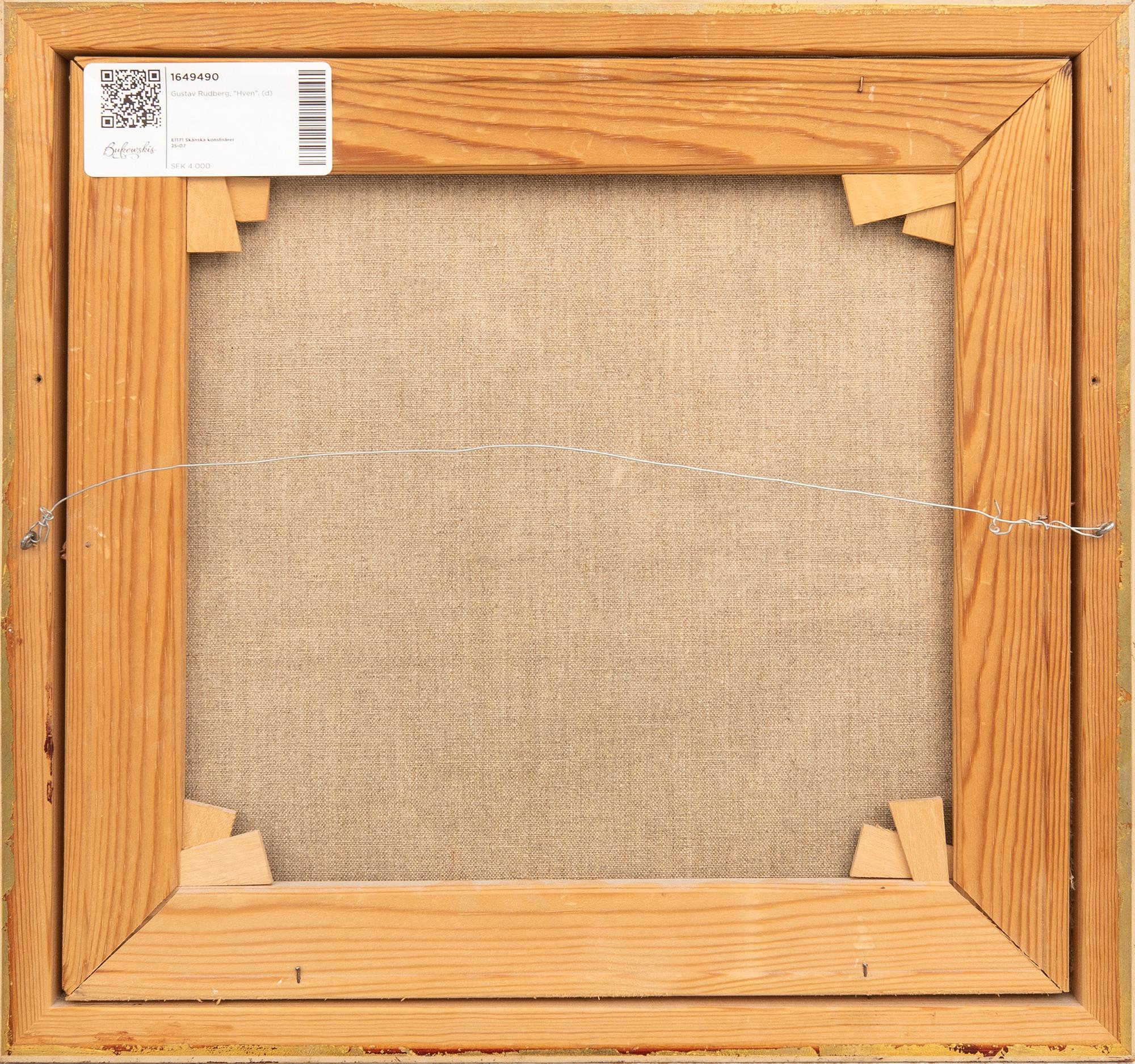 Gustav Rudberg, "Hven".