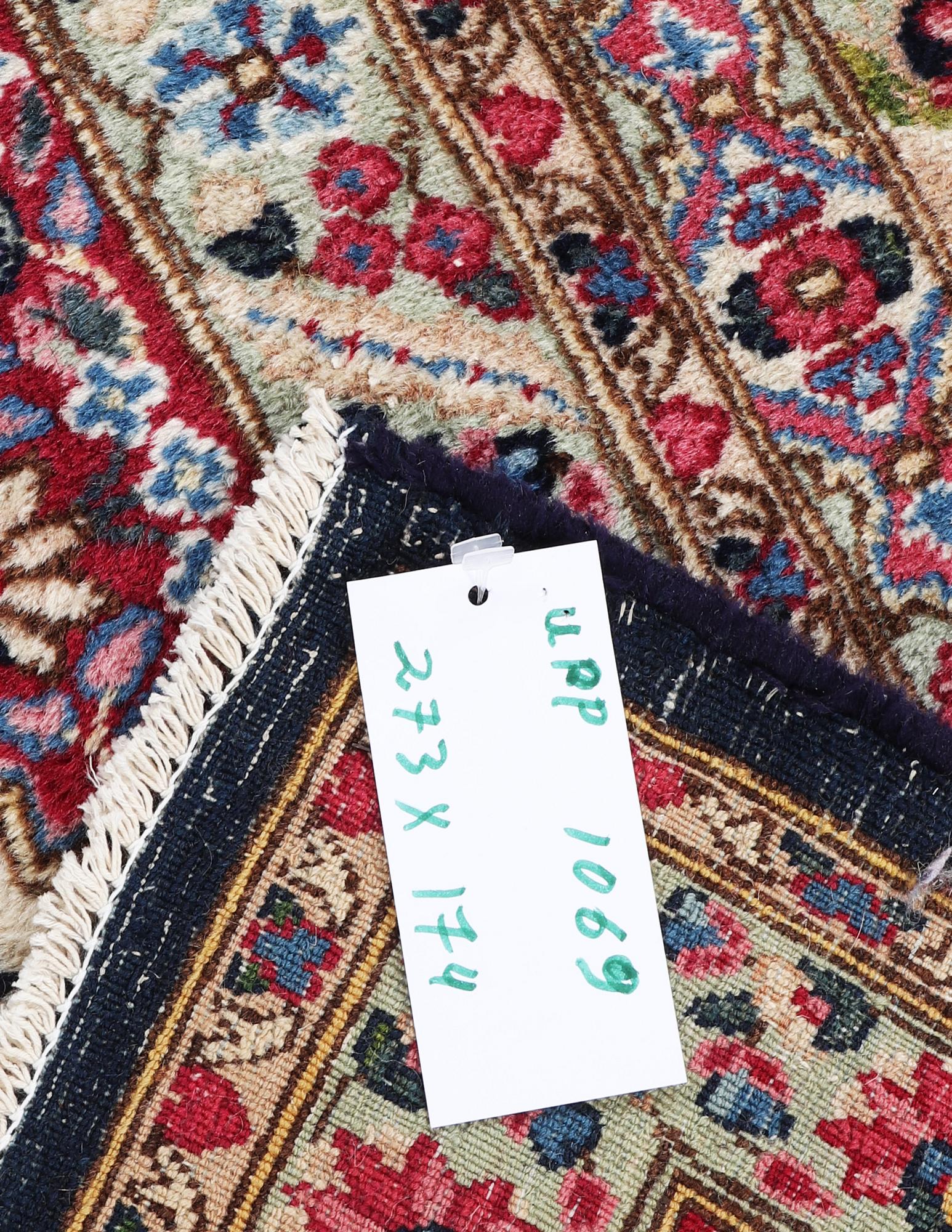 Matta, semiantik/old, Kirman, ca. 273 x 174 cm.