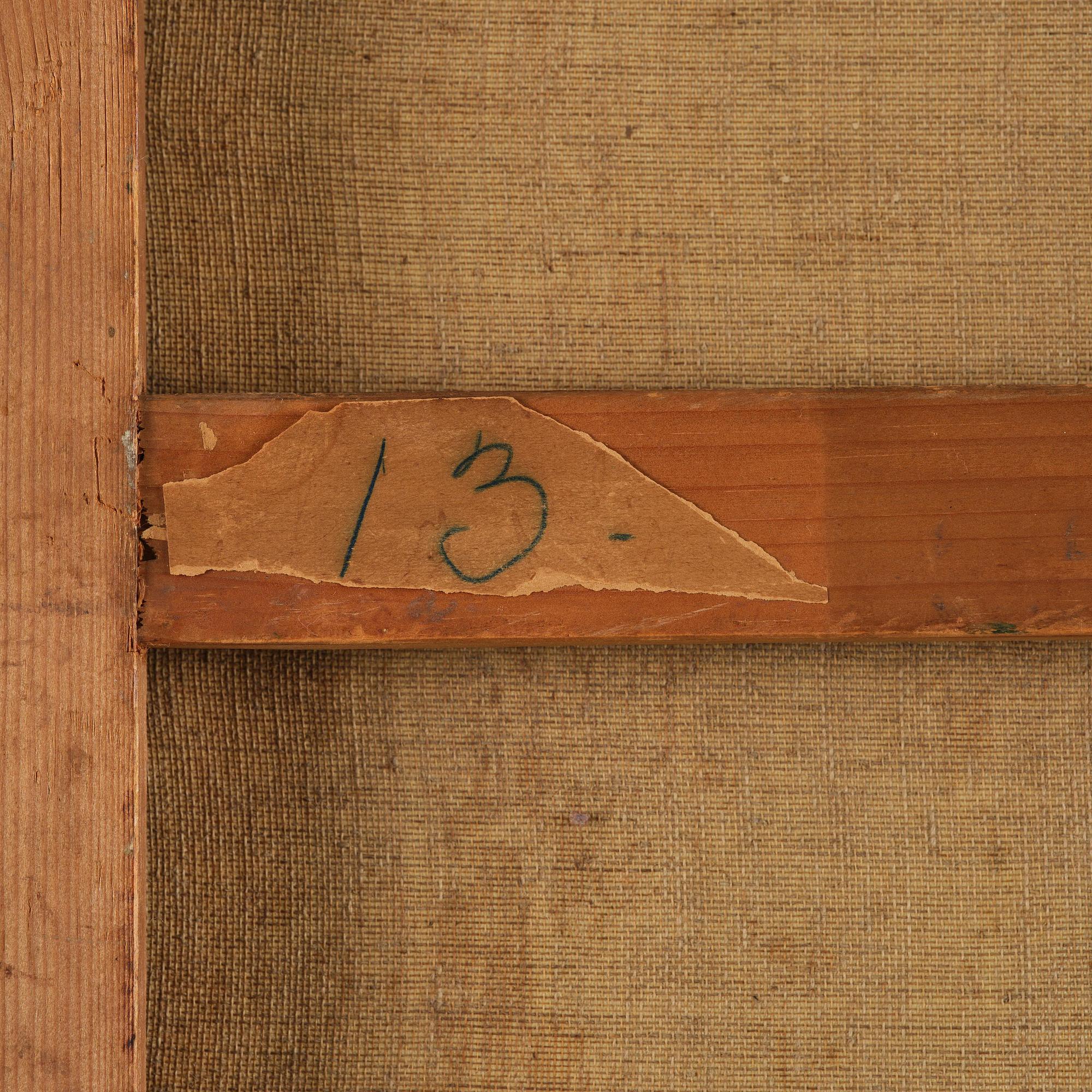 Bruno Liljefors, Fox in a winter landscape.