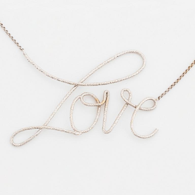 An Ebba Brahe necklace "Love".