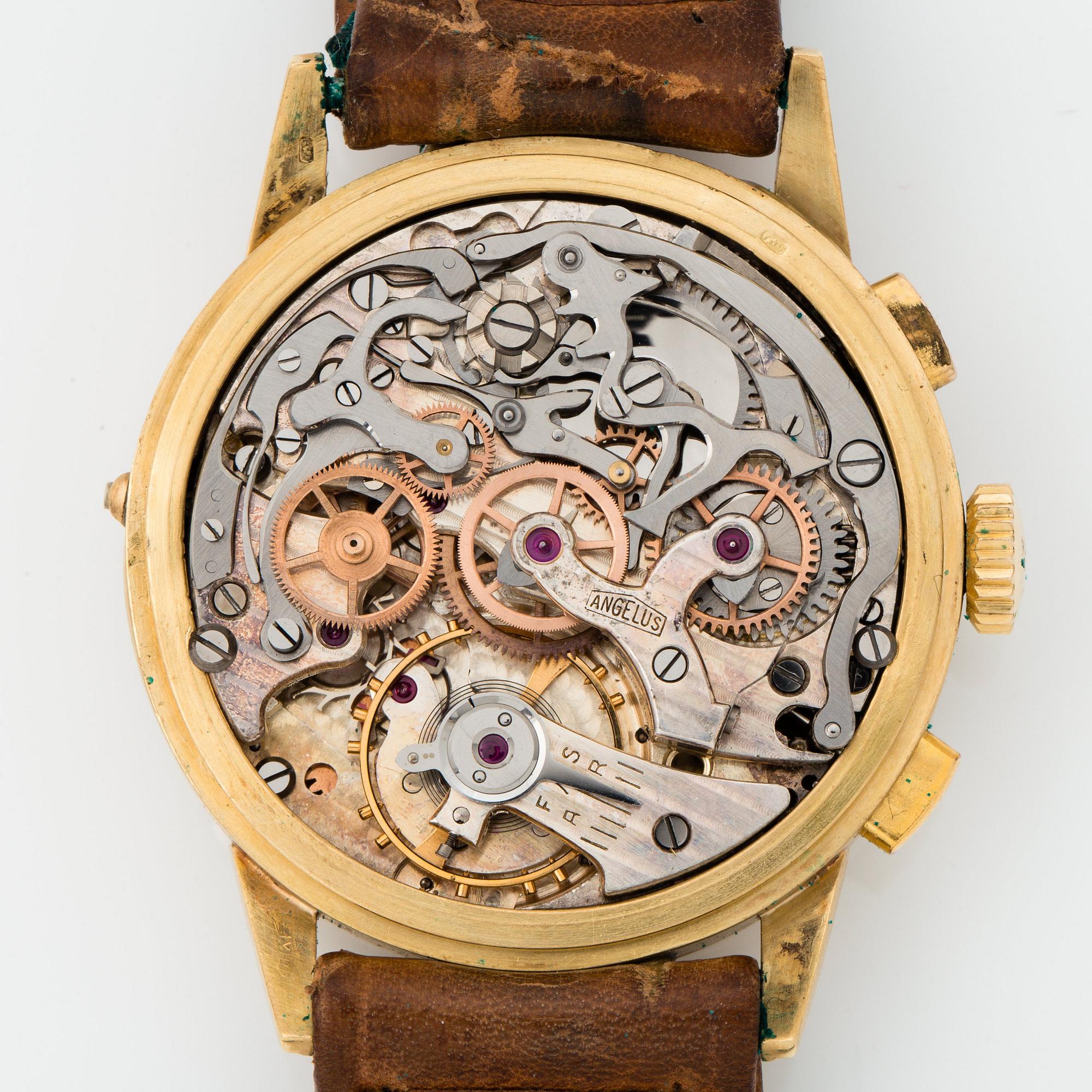 ANGELUS, Chronodato, chronograph.