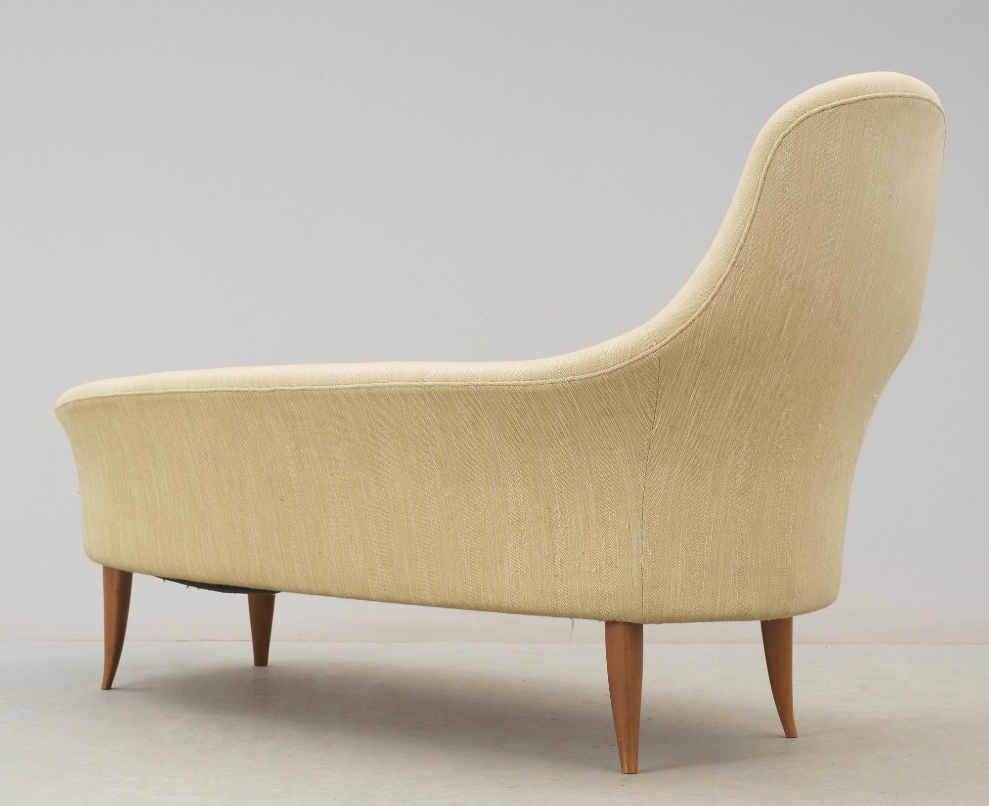 A Kerstin Hörlin-Holmquist canapé 'Garden of Eden' of the Paradise series by NK 'Triva', Sweden 1950's-60's.