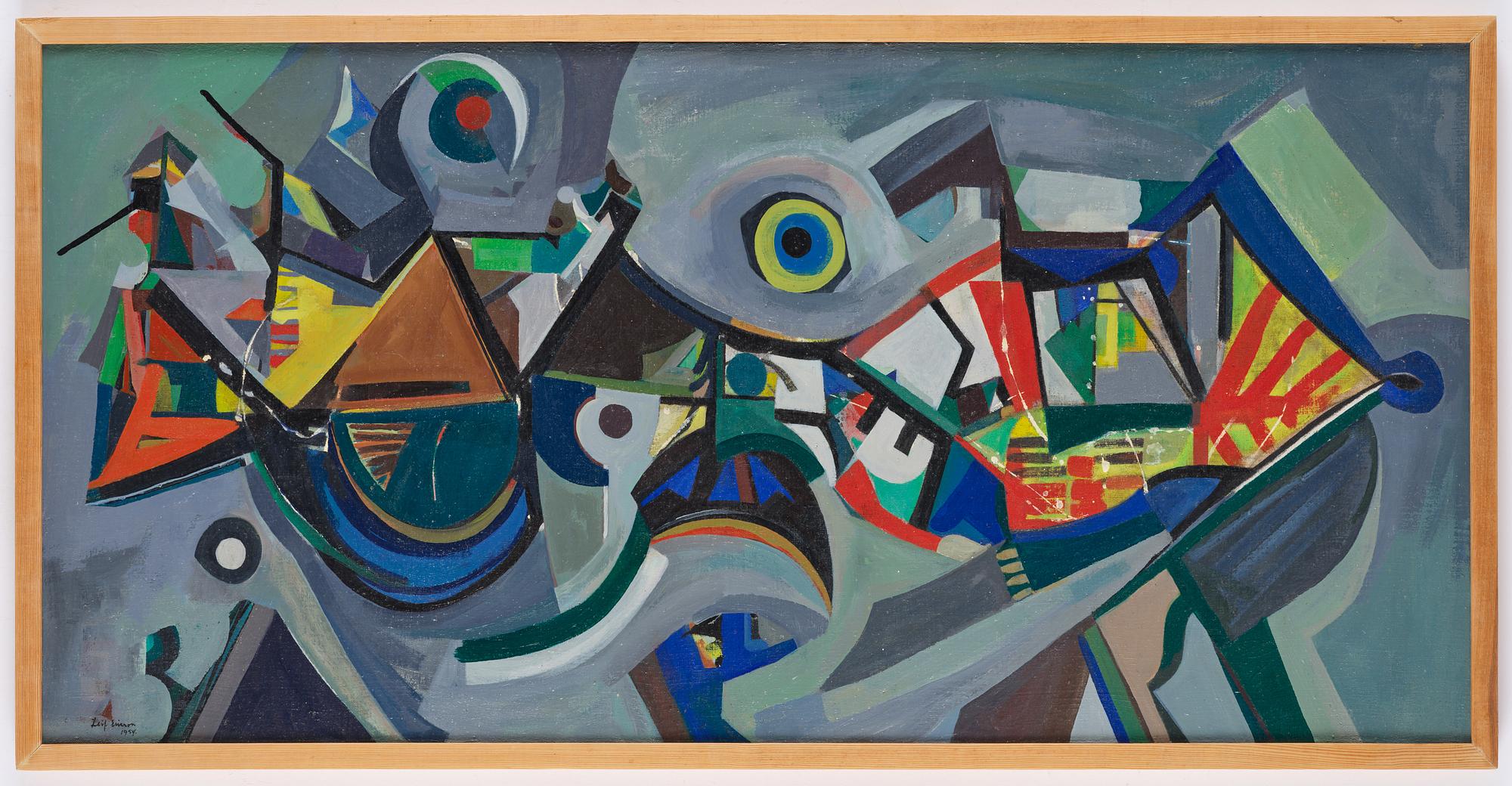 Leif Ericson, "Komposition I".