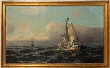 Unknown artist, 18th/19th century, Marine.