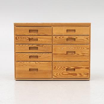 An 'Uffe' chest of drawers, IKEA.