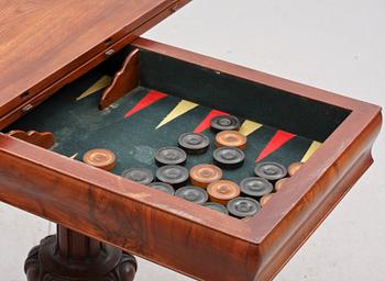 SPELBORD, nyrokoko, 1800-talets andra hälft.