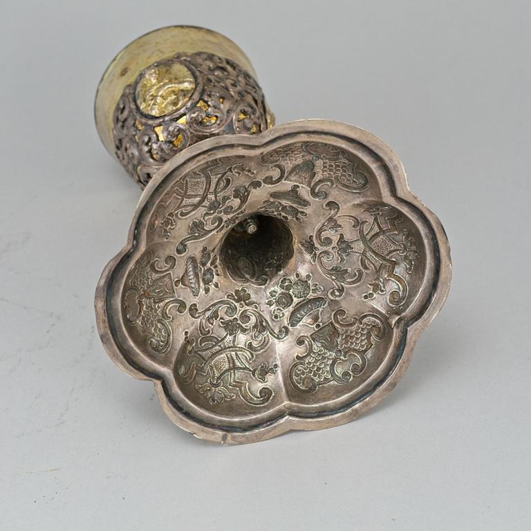 A North European cup, probably silver. 18th century.