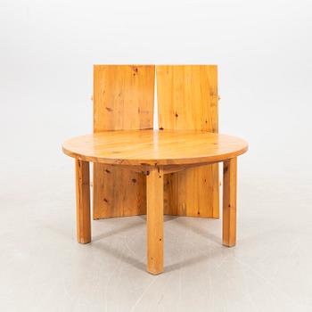 Sam Larsson dining set, 5 pieces, 1970s.