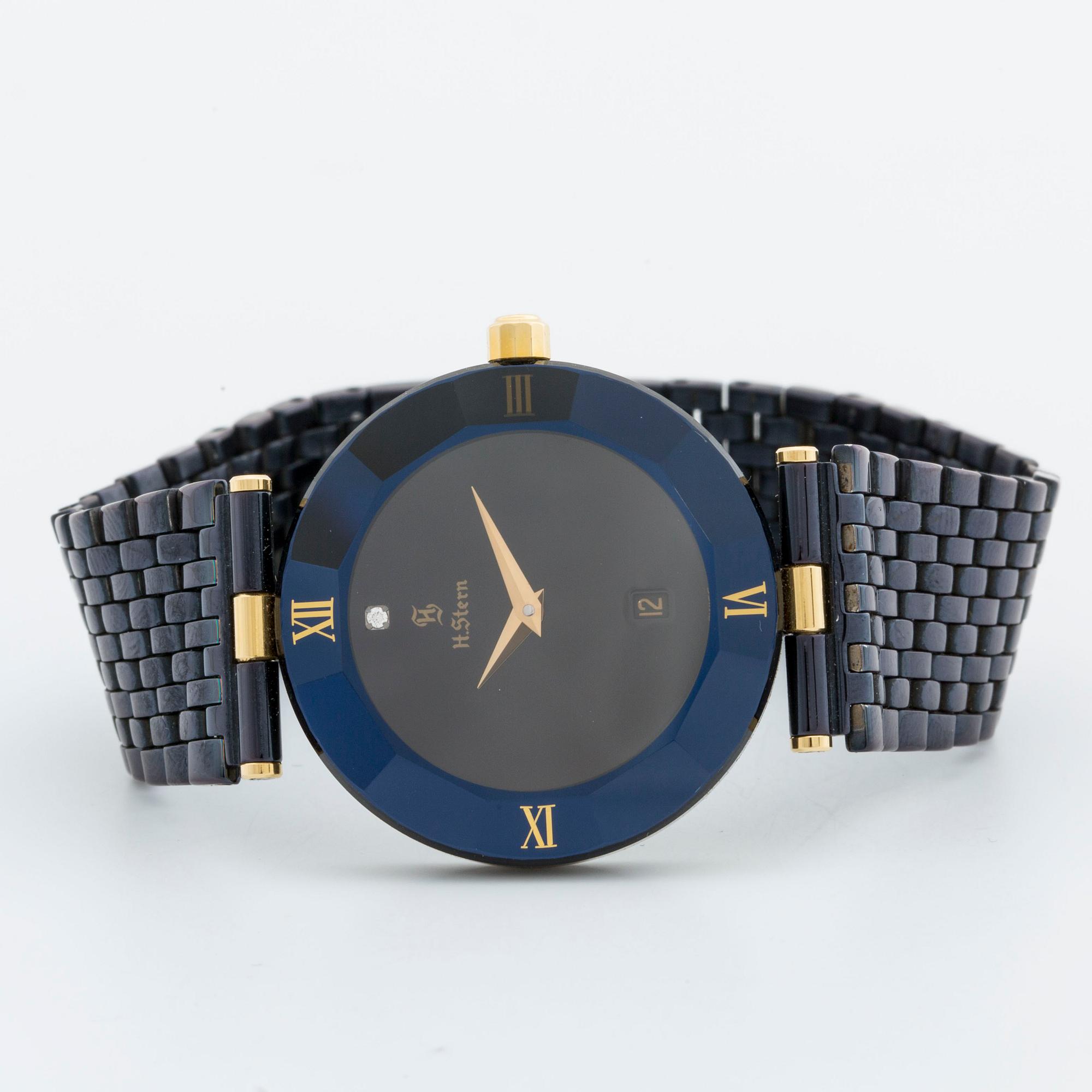 WRISTWATCH H Stern Sapphire collection diameter 30 mm. Bukowskis