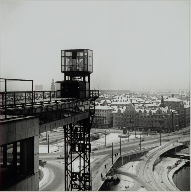 Åke Lange, "Katarinahissen 1950s".