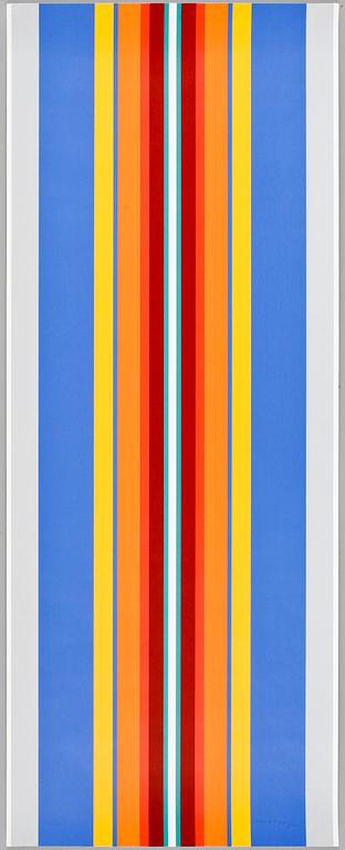 ERIC H OLSON, portfölj med fyra serigrafier utförda 1977. Sign o numr 85/100.