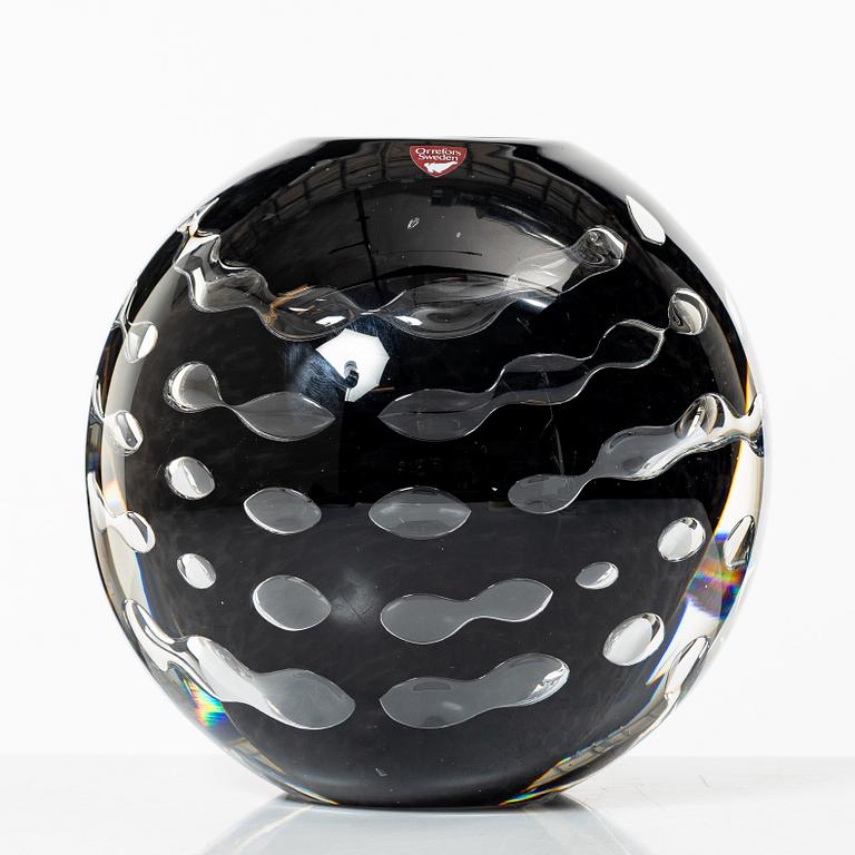 Lars Hellsten, vas, "Ariel", Orrefors, 1979.