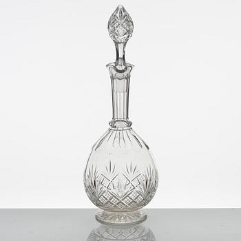 A Glass Service, likely Baccarat, France (118 pieces).