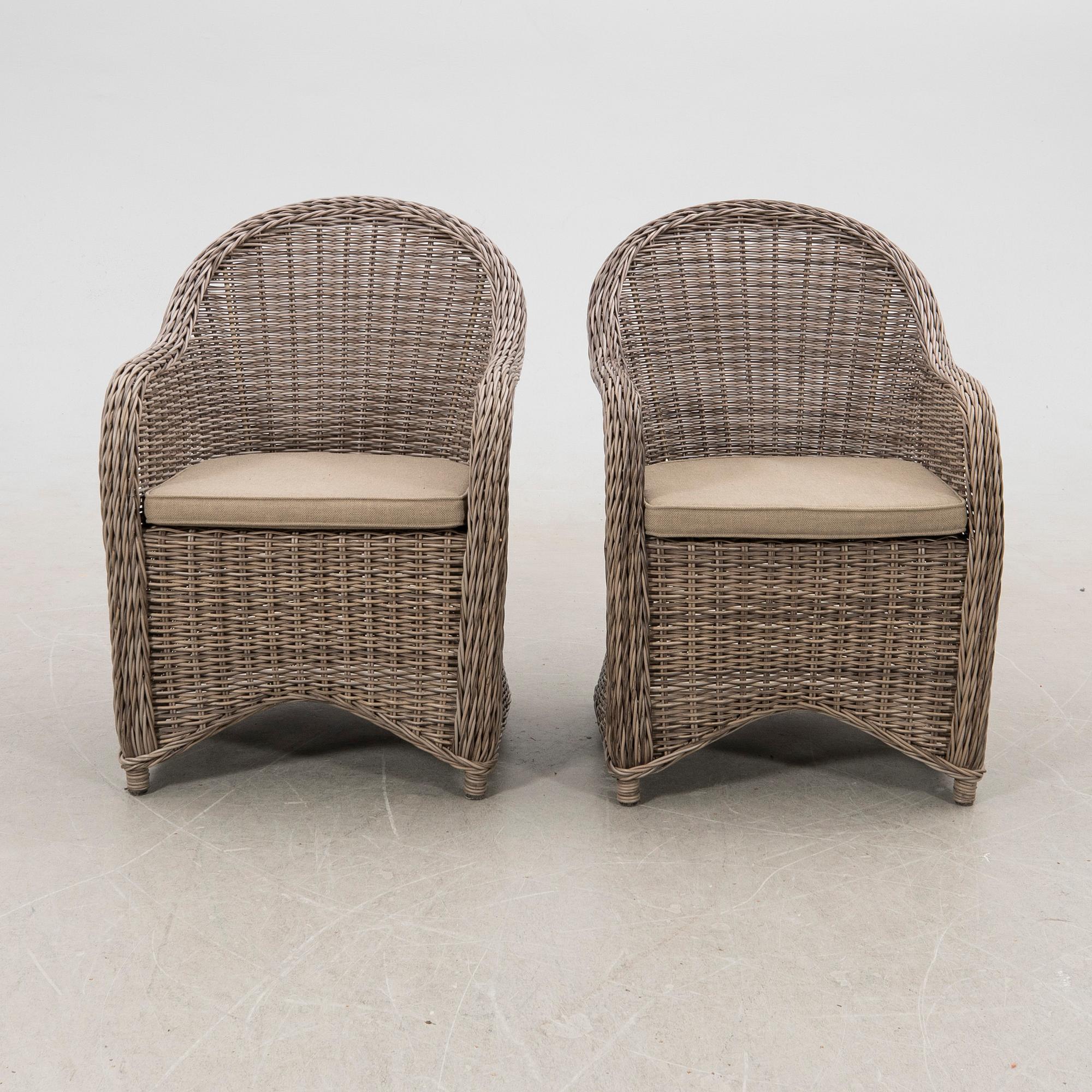 Karmstolar, 6 stycken, Brafab.