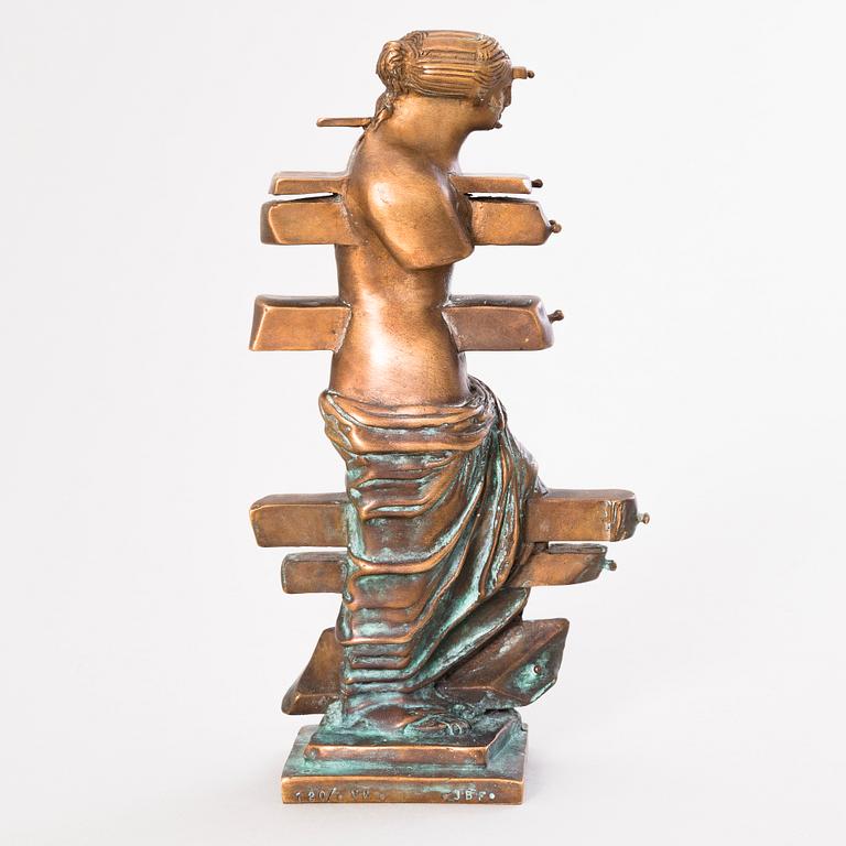 SALVADOR DALÍ, bronze, signed, numbered 120/VM. Stamped Gjuteri Airaindor Valsuani.