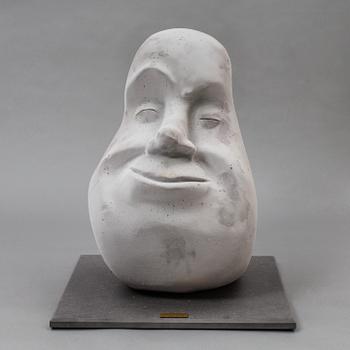 A stone head figure made by JoAnn Tan Studio for NK 2016.