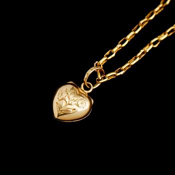 KEDJA, 18 guld, svenska stämplar, 1813. Vikt ca 27 gram.