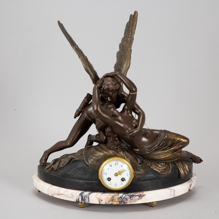 A French early 20th century pendulum clock.