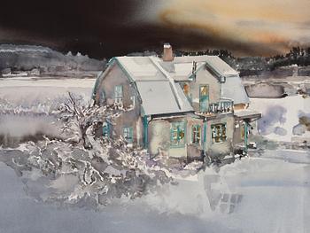 Lars Lerin, Untitled.