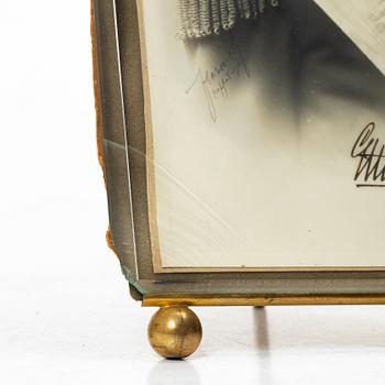 Royal photograph, Gustaf V, signed, October 1917.