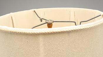 A table lamp, so called Bohemian glass, first half of the 20th century.