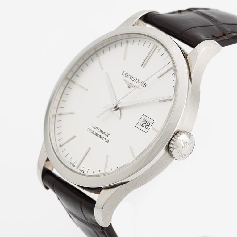 Longines, Record, wristwatch, 40 mm.