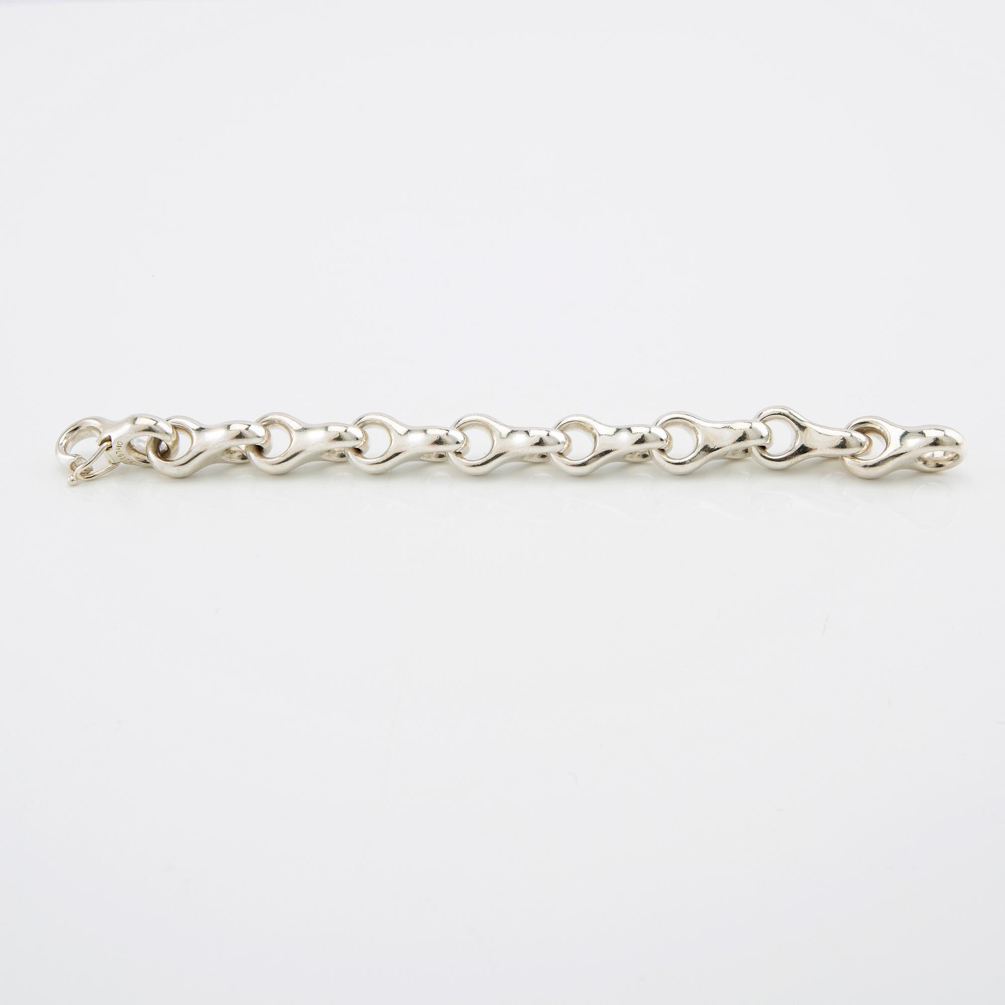 Ole Lynggaard, armband "Giga" silver.