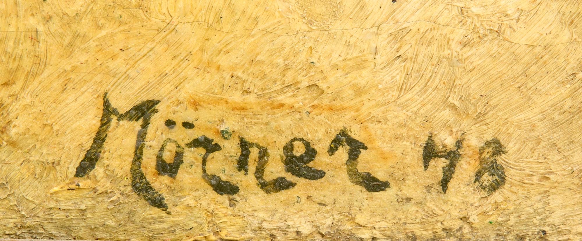 Stellan Mörner, olja duk signerad och daterad 48.