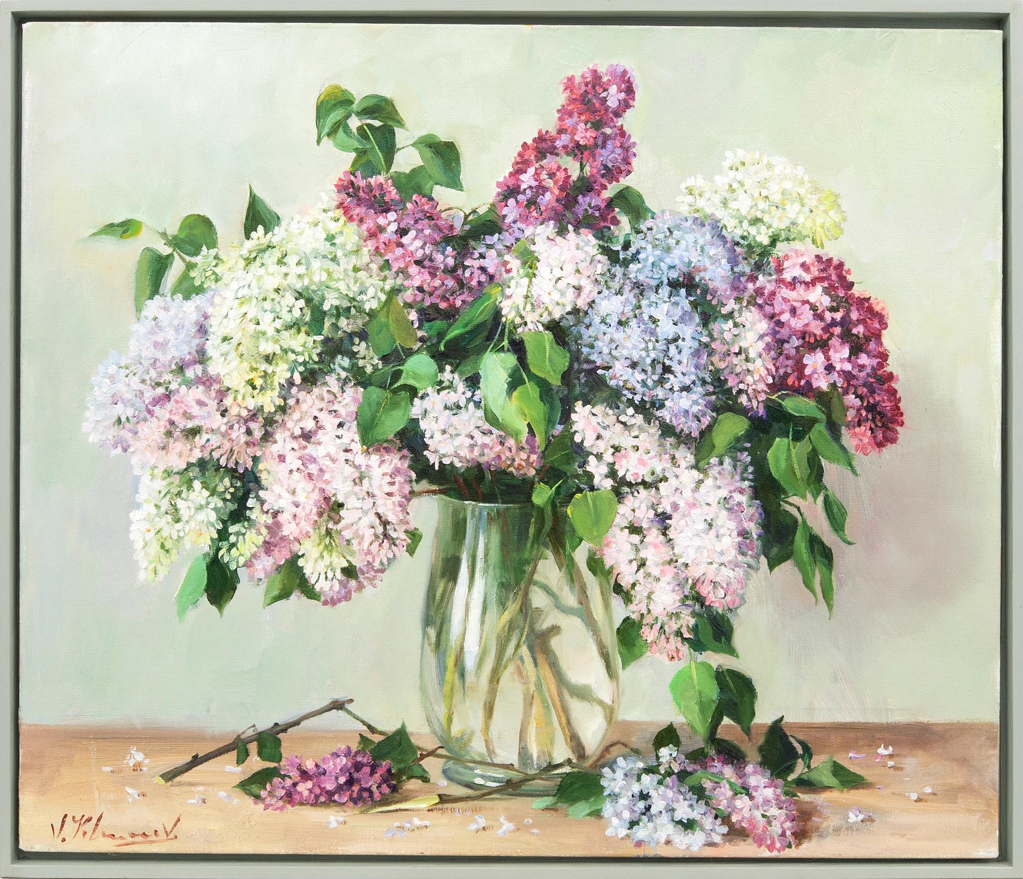 Vjeteslav Kliuchnikov, olja på duk, signerad och daterad á tergo 2012.