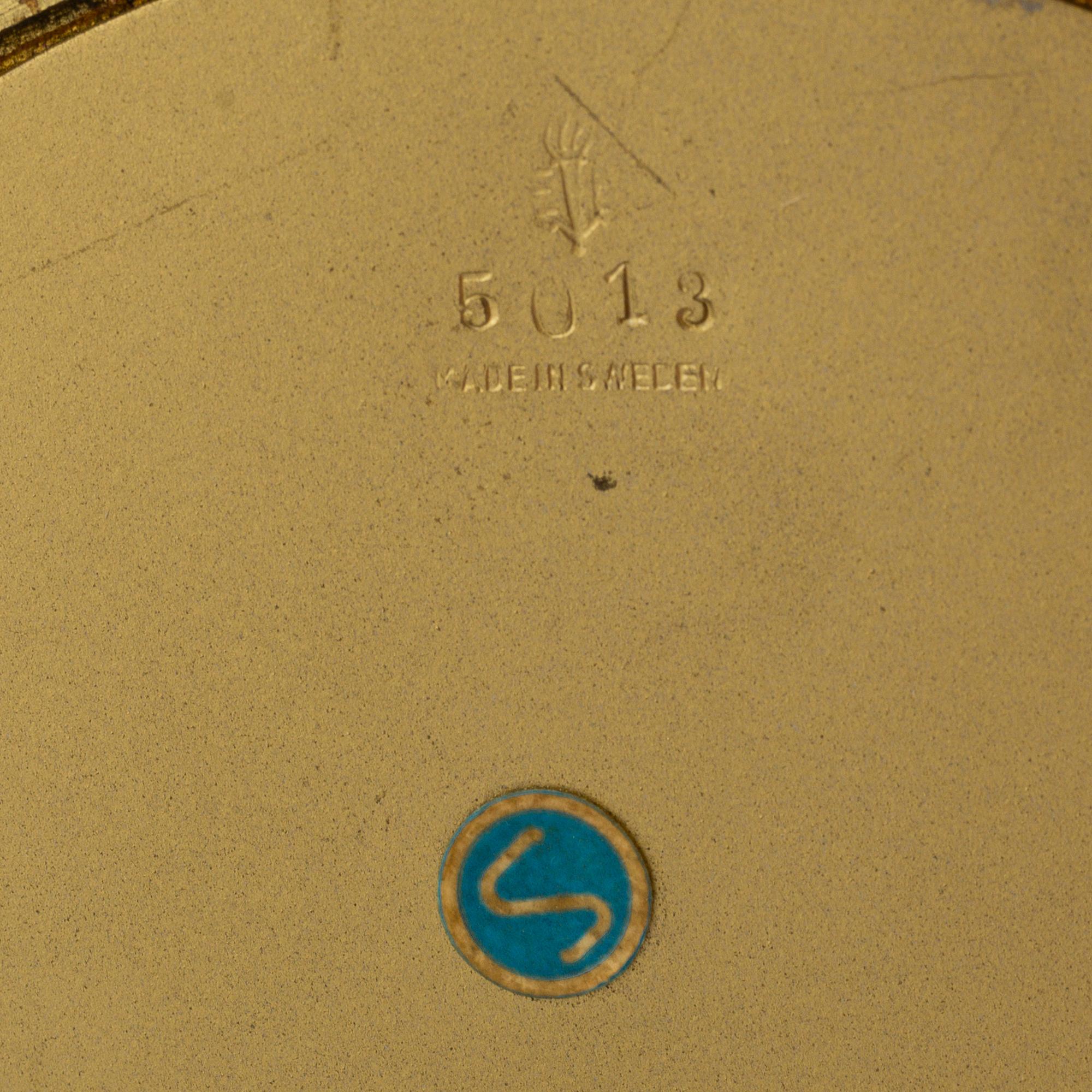 EINAR BÄCKSTRÖM, a brass modell 5013 table lamp.