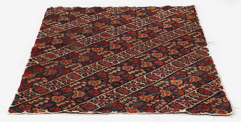 A carrige cushion, Scania, c. 76 x 62 cm, around 1800-1825.