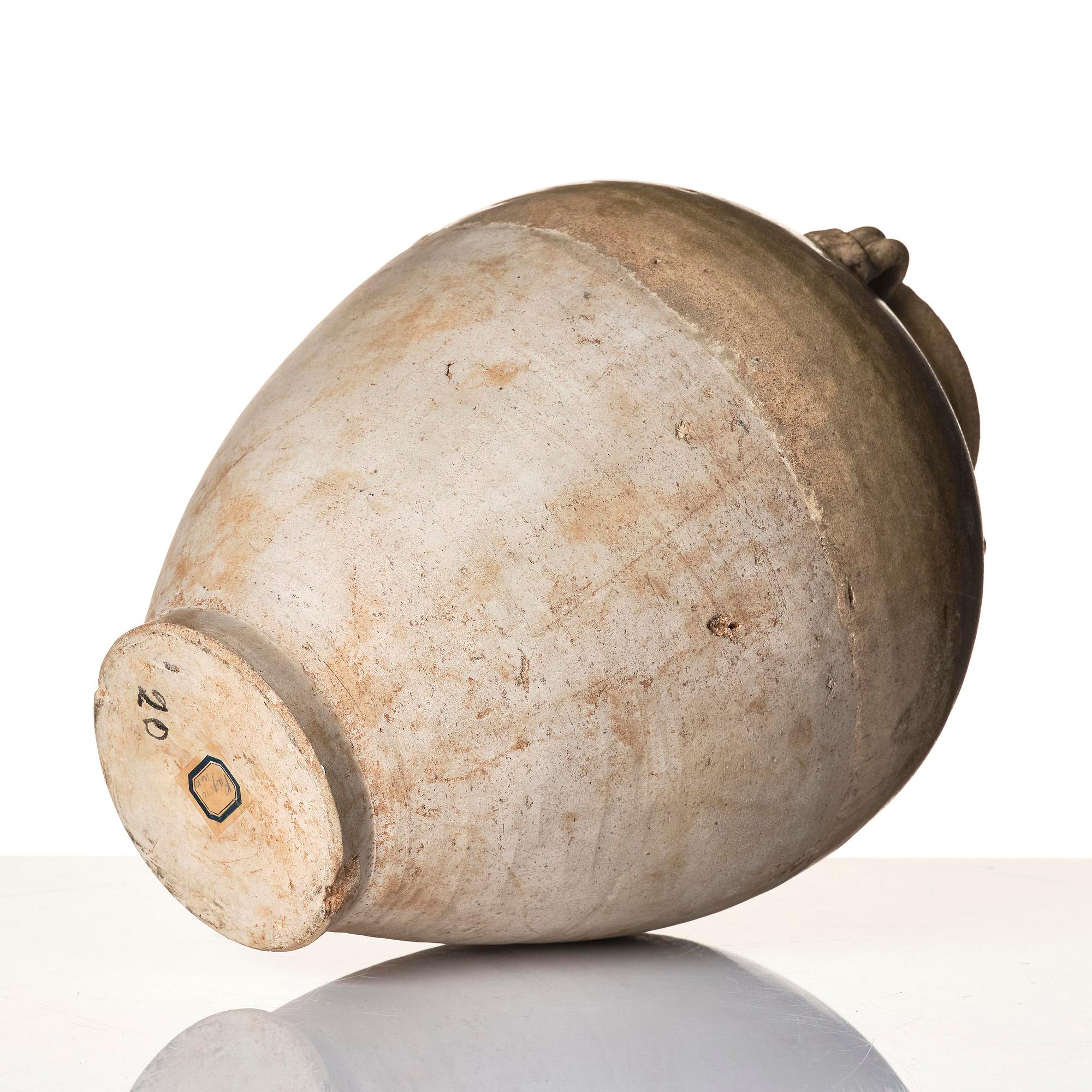 Kruka, keramik. Tang/Suidynastin.