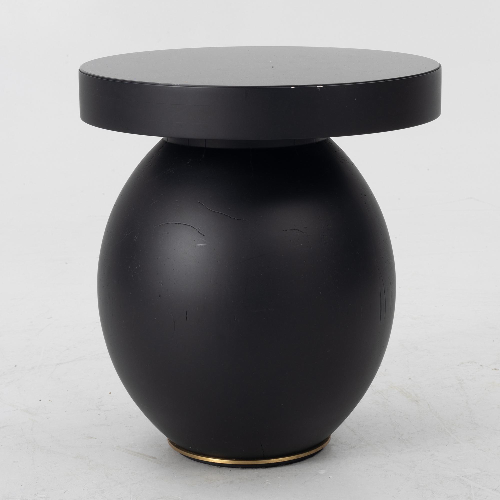 Eva-Lotta Axelsson, a 'Notkate' side table by Nude Ateljé.