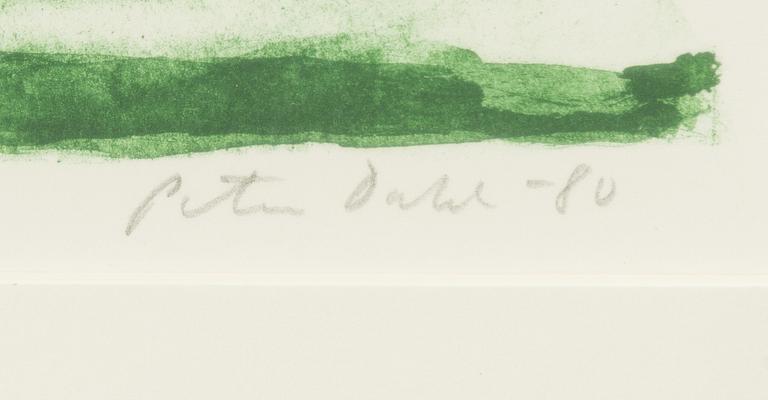 Peter Dahl, 'Wine, women and men', six colour lithographs.
