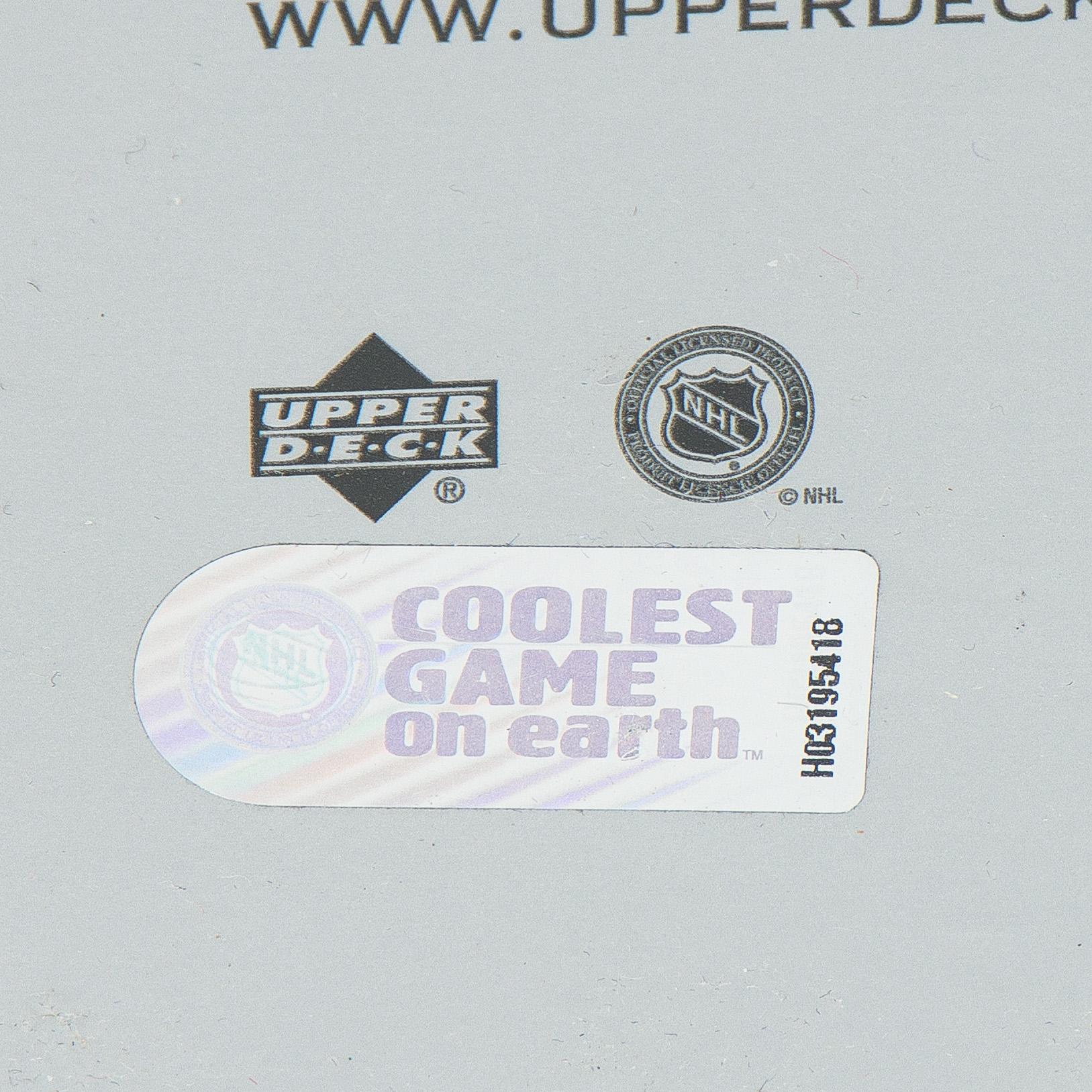 Wayne Gretzky 2000 Upper Deck The Master Collection Complete Box Set. Oöppnad förpackning.
