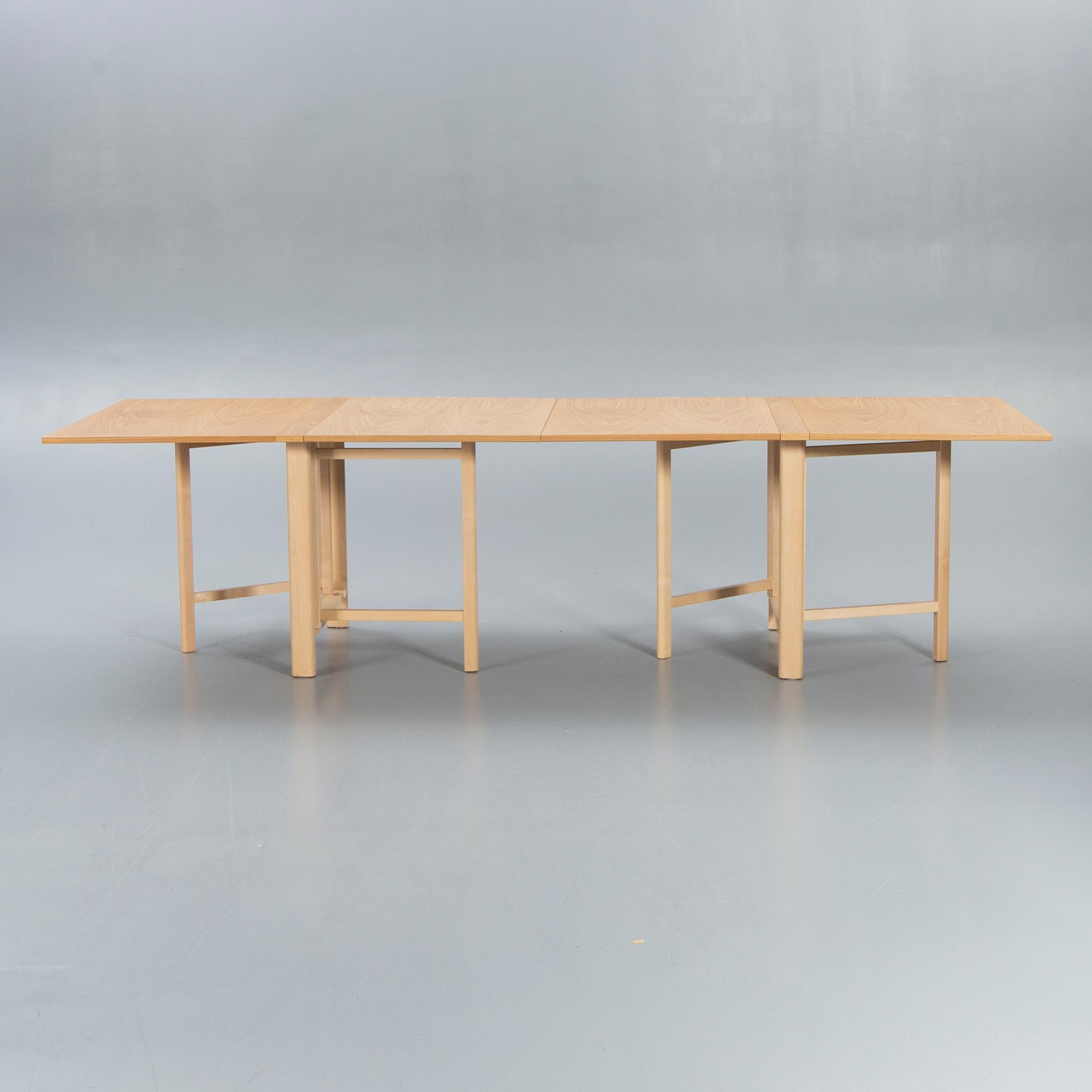 Bruno Mathsson, a Maria Flap folding table Värnamo 2016. - Bukowskis