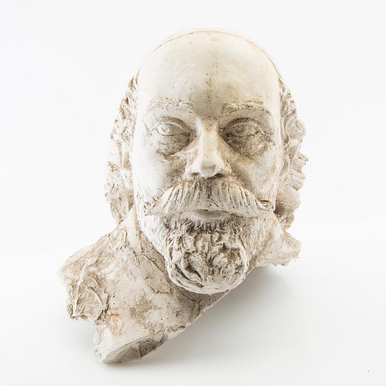 Nils Möllerberg, Skulptur förlaga till Manshuvud.